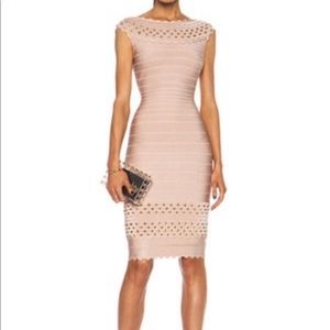 Herve Leger Studded Bandage Ardell Dress